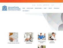 Tablet Screenshot of apea.com