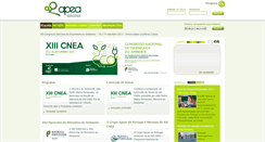Desktop Screenshot of cnea.apea.pt